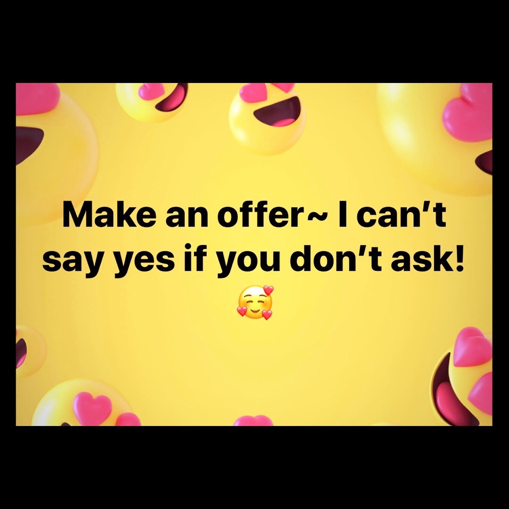 It doesn’t hurt to ask! ☺️